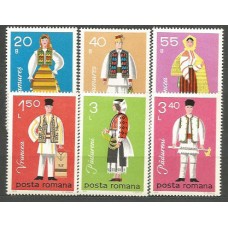 Rumania - Correo 1979 Yvert 3197/202 ** Mnh Trajes Regionales