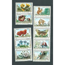 Rumania - Correo 1983 Yvert 3465/74 ** Mnh Fauna