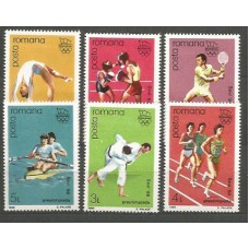 Rumania - Correo 1988 Yvert 3806/11 ** Mnh Juegos Olimpicos de Seoul