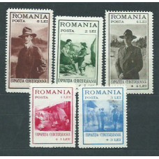 Rumania - Correo 1931 Yvert 422/6 * Mh Boy Scouts