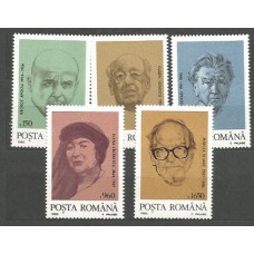 Rumania - Correo 1995 Yvert 4294/8 ** Mnh Personajes