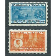 Rumania - Correo 1932 Yvert 447/8 * Mh