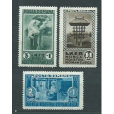 Rumania - Correo 1934 Yvert 468/70 * Mh