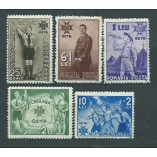 Rumania - Correo 1935 Yvert 481/5 * Mh
