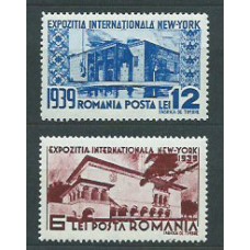 Rumania - Correo 1939 Yvert 566/7 ** Mnh