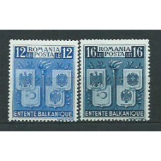 Rumania - Correo 1940 Yvert 595/6 ** Mnh