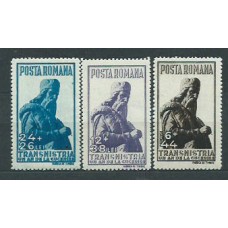 Rumania - Correo 1943 Yvert 696/8 ** Mnh