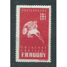 Rumania - Correo 1944 Yvert 769 * Mh Deportes Rugby