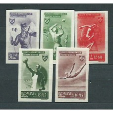 Rumania - Correo 1945 Yvert 849/53 * Mh Deportes