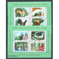 Rumania - Hojas Yvert 181/2 ** Mnh Flora