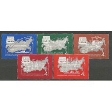 Rusia - Correo 1966 Yvert 3146/50 * Mh