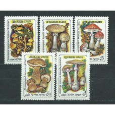 Rusia - Correo 1986 Yvert 5304/8 ** Mnh Setas