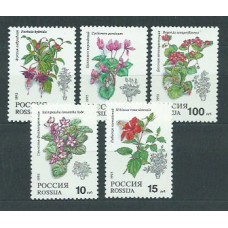 Rusia - Correo 1993 Yvert 5988/92 ** Mnh Flora