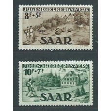 Sarre - Correo Yvert 250/1 ** Mnh