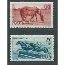 Sarre - Correo Yvert 253/4 ** Mnh