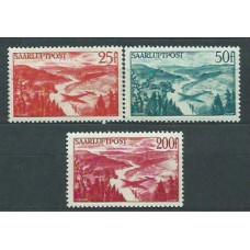 Sarre - Aereo Yvert 9/11 ** Mnh