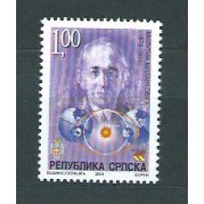 República Serbia (de Bosnia) - Correo Yvert 281 ** Mnh Milutin Milankovic