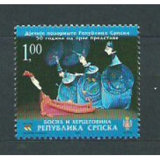 República Serbia (de Bosnia) - Correo Yvert 353 ** Mnh Teatro