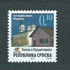 República Serbia (de Bosnia) - Correo Yvert 379 ** Mnh Iglesia