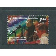 República Serbia (de Bosnia) - Correo Yvert 397 ** Mnh Música