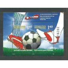 República Serbia (de Bosnia) - Hojas Yvert 18 ** Mnh Deportes fútbol