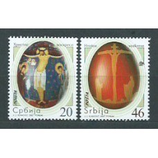 Serbia - Correo Yvert 178/9 ** Mnh Pascuas