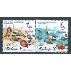 Serbia - Correo Yvert 288/9 ** Mnh Deportes