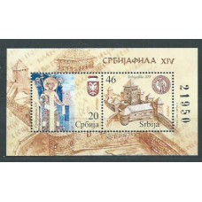 Serbia - Hojas Yvert 3 ** Mnh