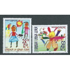 Serbia Montenegro - Correo Yvert 2988/9 ** Mnh