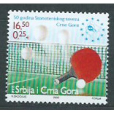 Serbia Montenegro - Correo Yvert 3078 ** Mnh Deportes