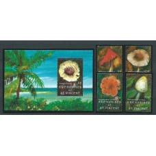 San Vicente-Grenadines - Correo Yvert 772/75+H.85 ** Mnh Setas