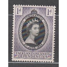 Falkland - Shetlands Correo Yvert 50 * Mh Personaje