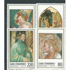 San Marino - Correo 1979 Yvert 1000/3 ** Mnh Navidad