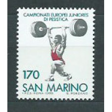 San Marino - Correo 1980 Yvert 1020 ** Mnh Deportes