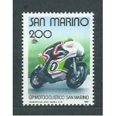 San Marino - Correo 1981 Yvert 1029 ** Mnh Deportes motociclismo