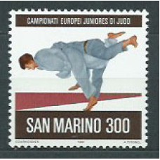 San Marino - Correo 1981 Yvert 1033 ** Mnh Deportes judo