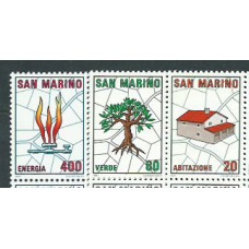 San Marino - Correo 1981 Yvert 1034/6 ** Mnh