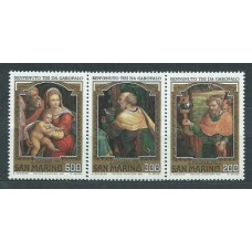 San Marino - Correo 1981 Yvert 1040/2 ** Mnh Navidad