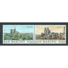 San Marino - Correo 1982 Yvert 1057/8 ** Mnh Ciudades del mundo