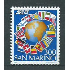 San Marino - Correo 1982 Yvert 1061 ** Mnh Banderas
