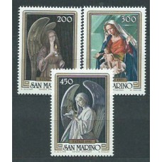 San Marino - Correo 1982 Yvert 1063/5 ** Mnh Navidad