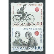 San Marino - Correo 1983 Yvert 1076/7 ** Mnh Bicicleta