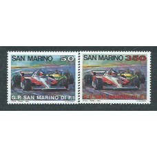 San Marino - Correo 1983 Yvert 1078/9 ** Mnh Deportes formula I