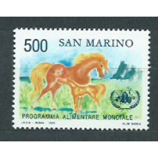 San Marino - Correo 1983 Yvert 1083 ** Mnh Caballos