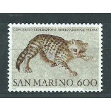 San Marino - Correo 1985 Yvert 1123 ** Mnh Fauna gatos