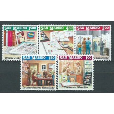 San Marino - Correo 1991 Yvert 1259/63 ** Mnh Filatelia