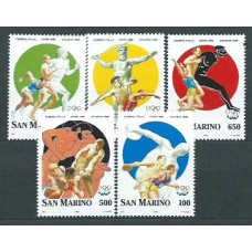 San Marino - Correo 1996 Yvert 1433/7 ** Mnh Olimpiadas de Atlanta