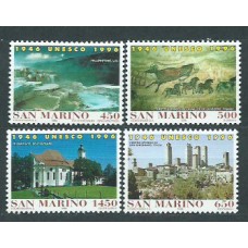 San Marino - Correo 1996 Yvert 1471/4 ** Mnh UNESCO