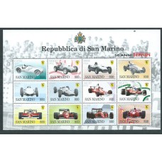 San Marino - Correo 1998 Yvert 1549/60 ** Mnh Automóviles Ferrari