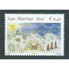San Marino - Correo 1999 Yvert 1655 ** Mnh Navidad